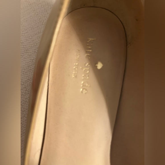 Kate Spade Bow Flats Nude - Picture 2 of 9